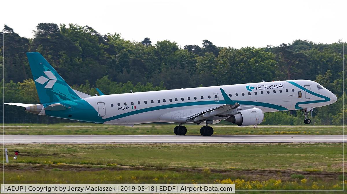 I-ADJP, 2012 Embraer 195LR (ERJ-190-200LR) C/N 19000578, Embraer 195LR