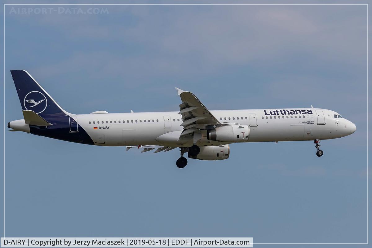 D-AIRY, 1998 Airbus A321-131 C/N 0901, Airbus A321-131,