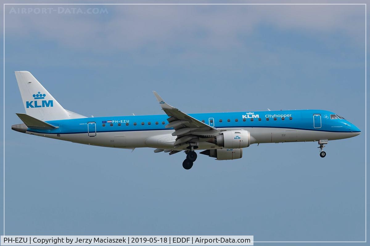 PH-EZU, 2012 Embraer 190LR (ERJ-190-100LR) C/N 19000522, Embraer 190LR (ERJ-190-100LR)