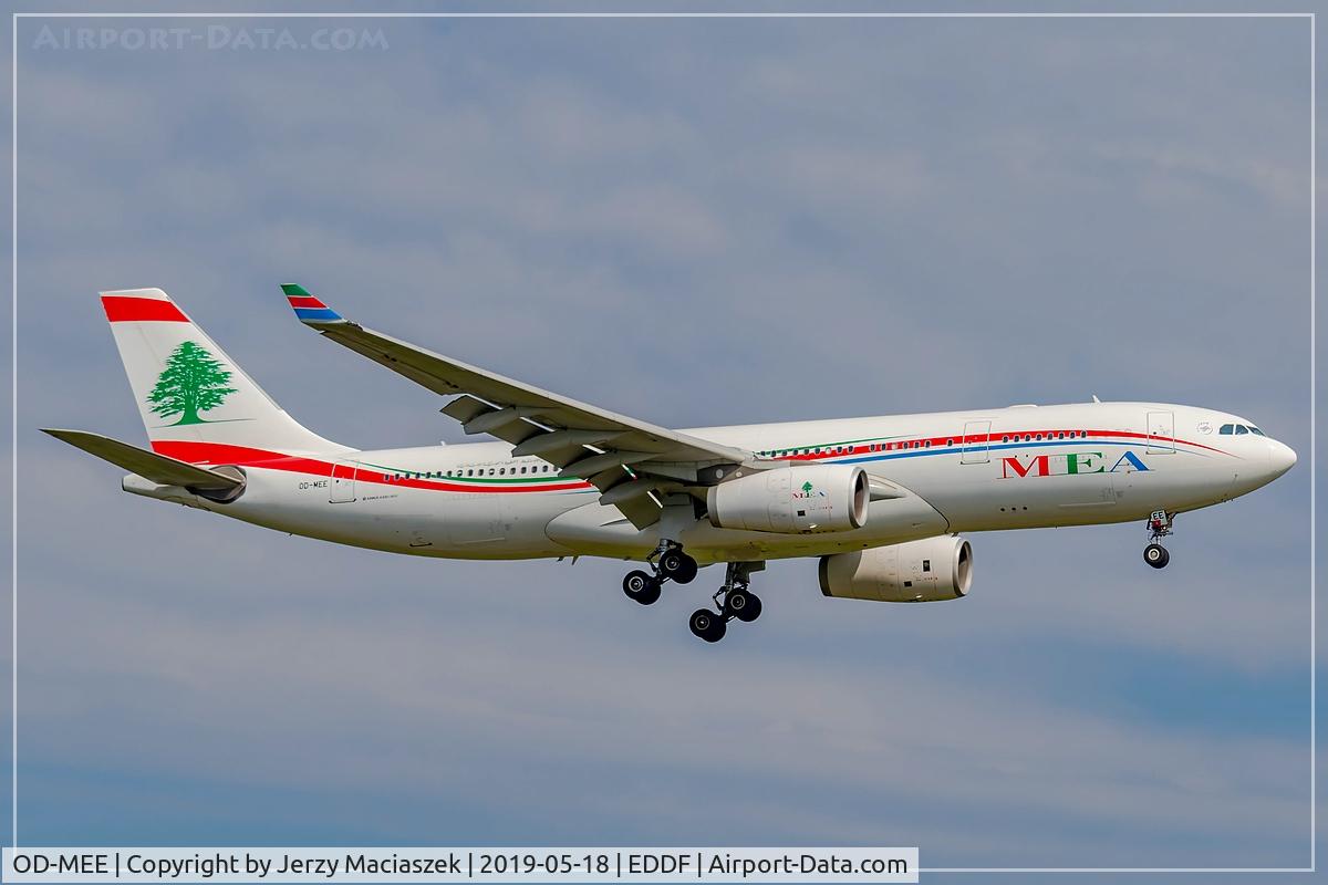 OD-MEE, 2016 Airbus A330-243 C/N 1725, Airbus A330-243