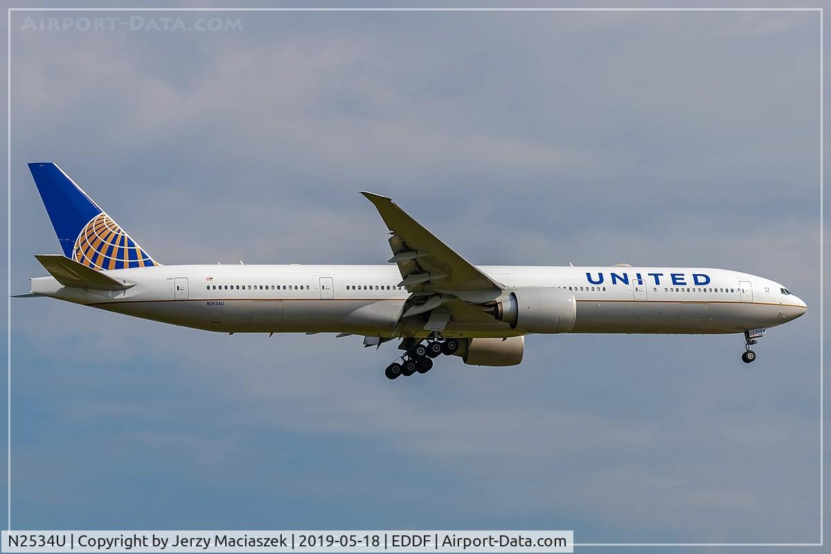 N2534U, 2017 Boeing 777-300/ER C/N 62645, 2017 Boeing 777-300/ER,