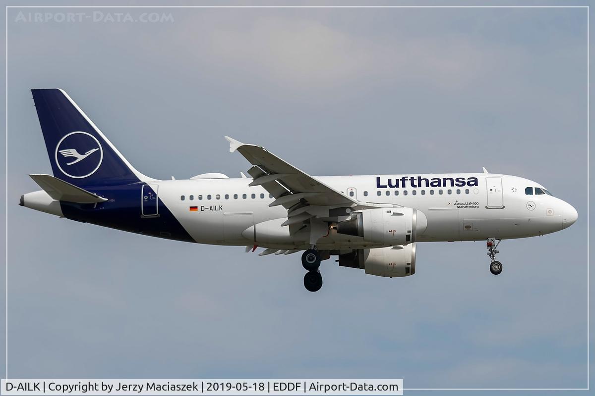 D-AILK, 1997 Airbus A319-114 C/N 679, Airbus A319-114