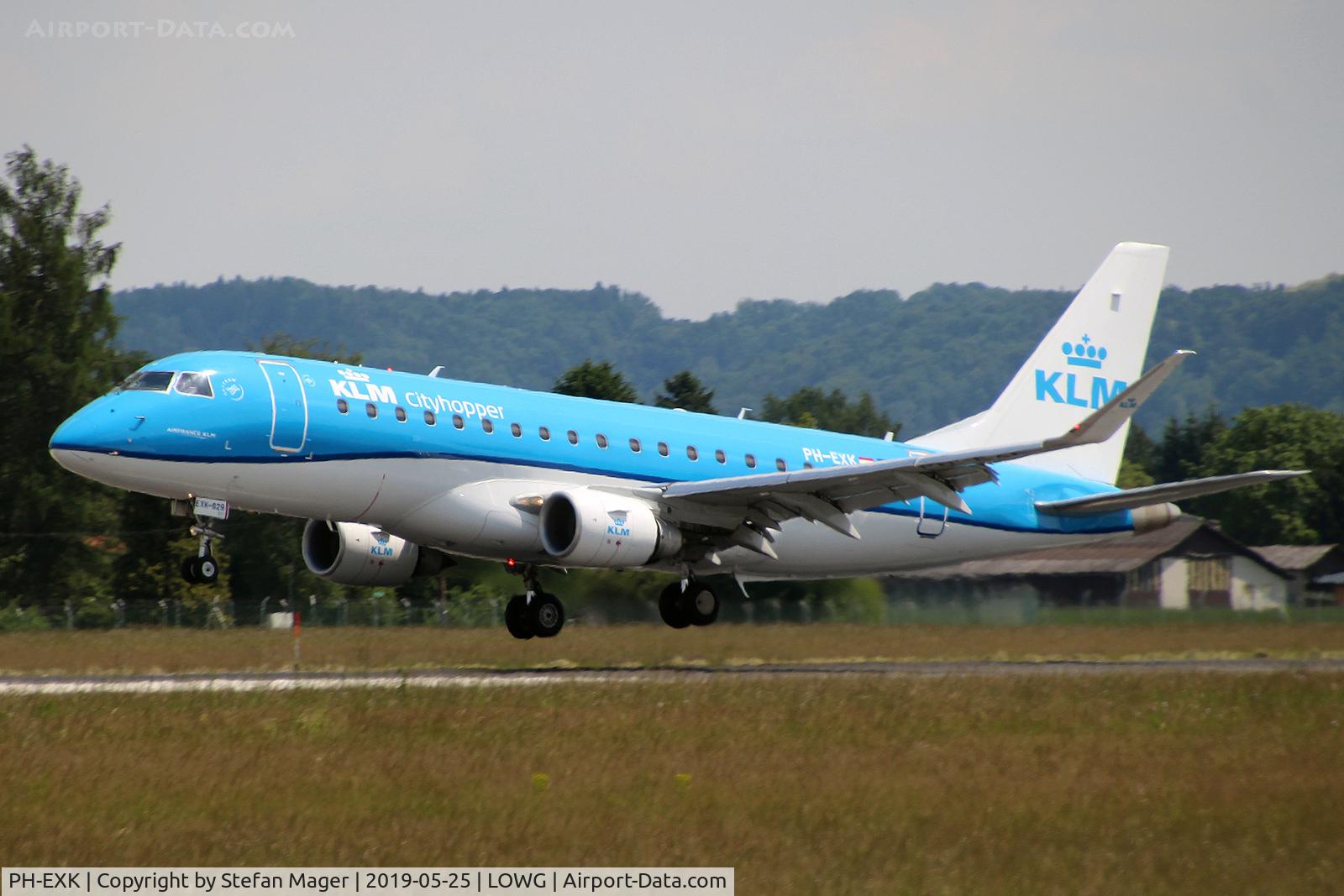 PH-EXK, 2017 Embraer 175STD (ERJ-170-200) C/N 17000629, KLM ERJ-175 @GRZ