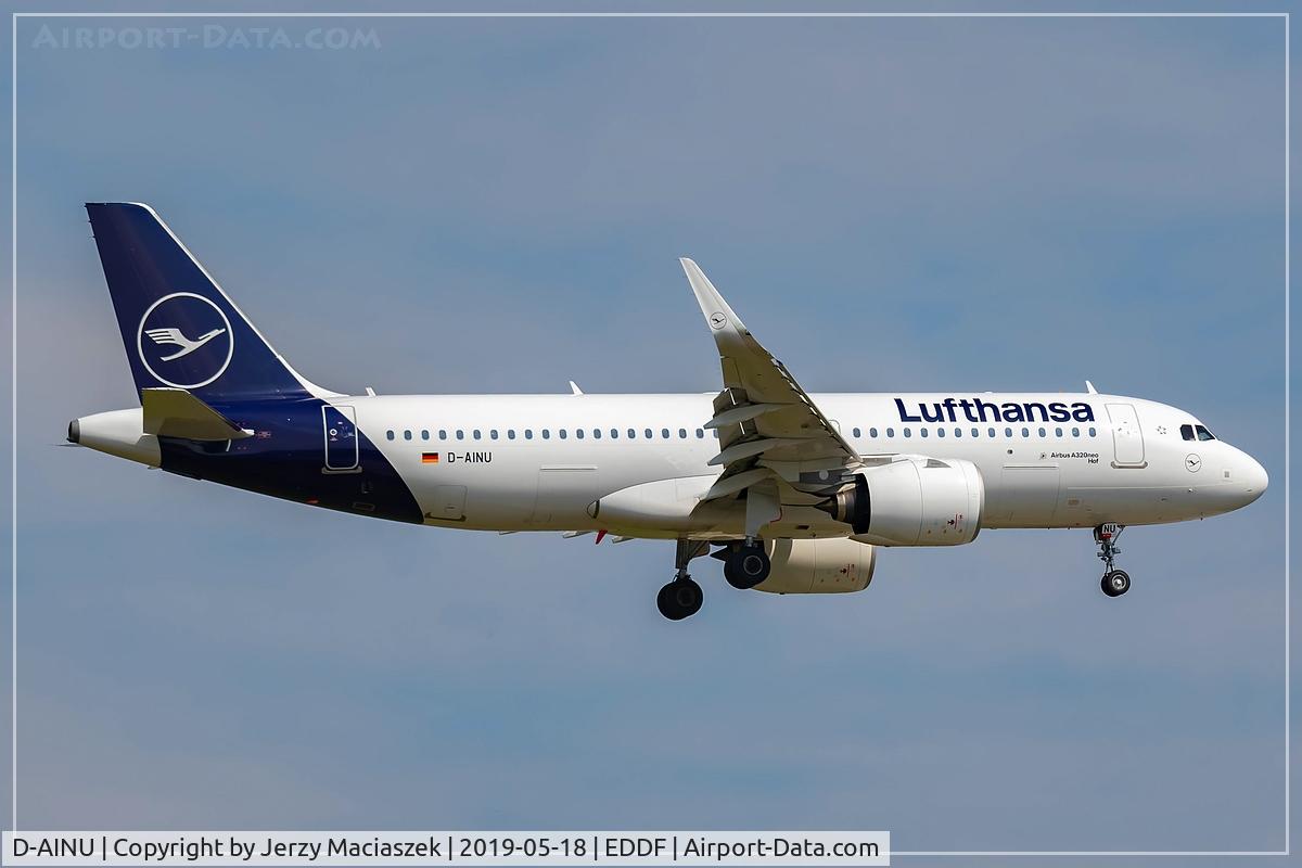 D-AINU, 2019 Airbus A320-271N C/N 8728, Airbus A320-271N