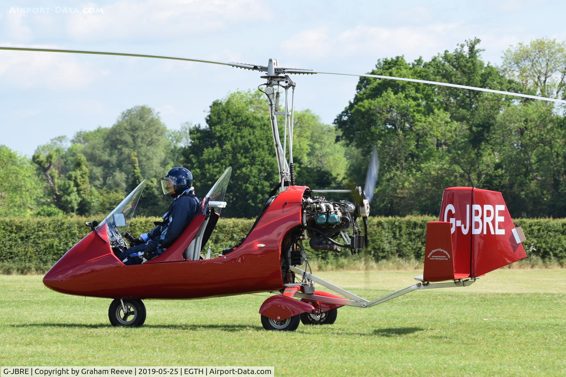 G-JBRE, 2007 Rotorsport UK MT-03 C/N RSUK/MT-03/016, Just landed at Old Warden.