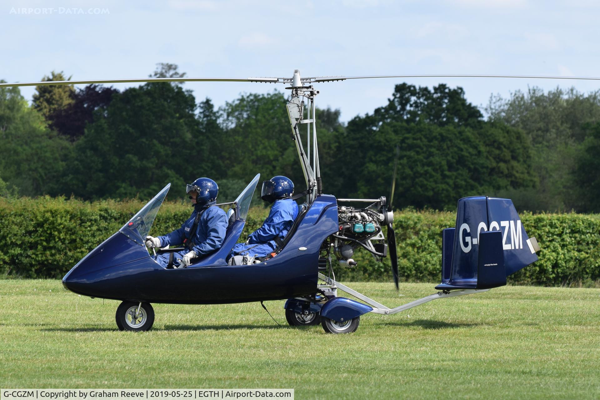 G-CGZM, 2011 Rotorsport UK MTOsport C/N RSUK/MTOS/042, Just landed at Old Warden.