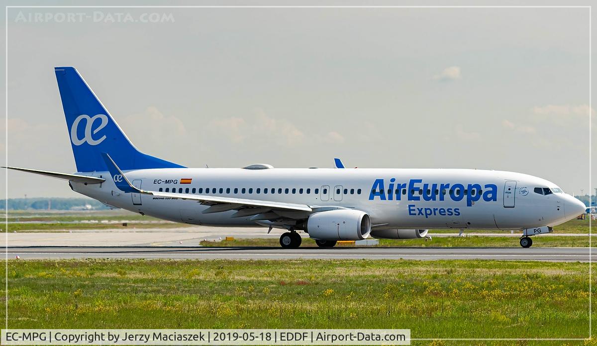 EC-MPG, 2017 Boeing 737-800 C/N 60586, Boeing 737-800,