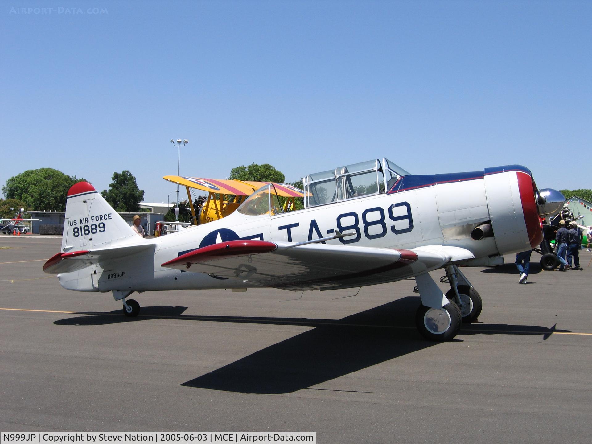 N999JP, North American AT-6F C/N 44-81889, 1944 AT-6F (44-41889) as USAF