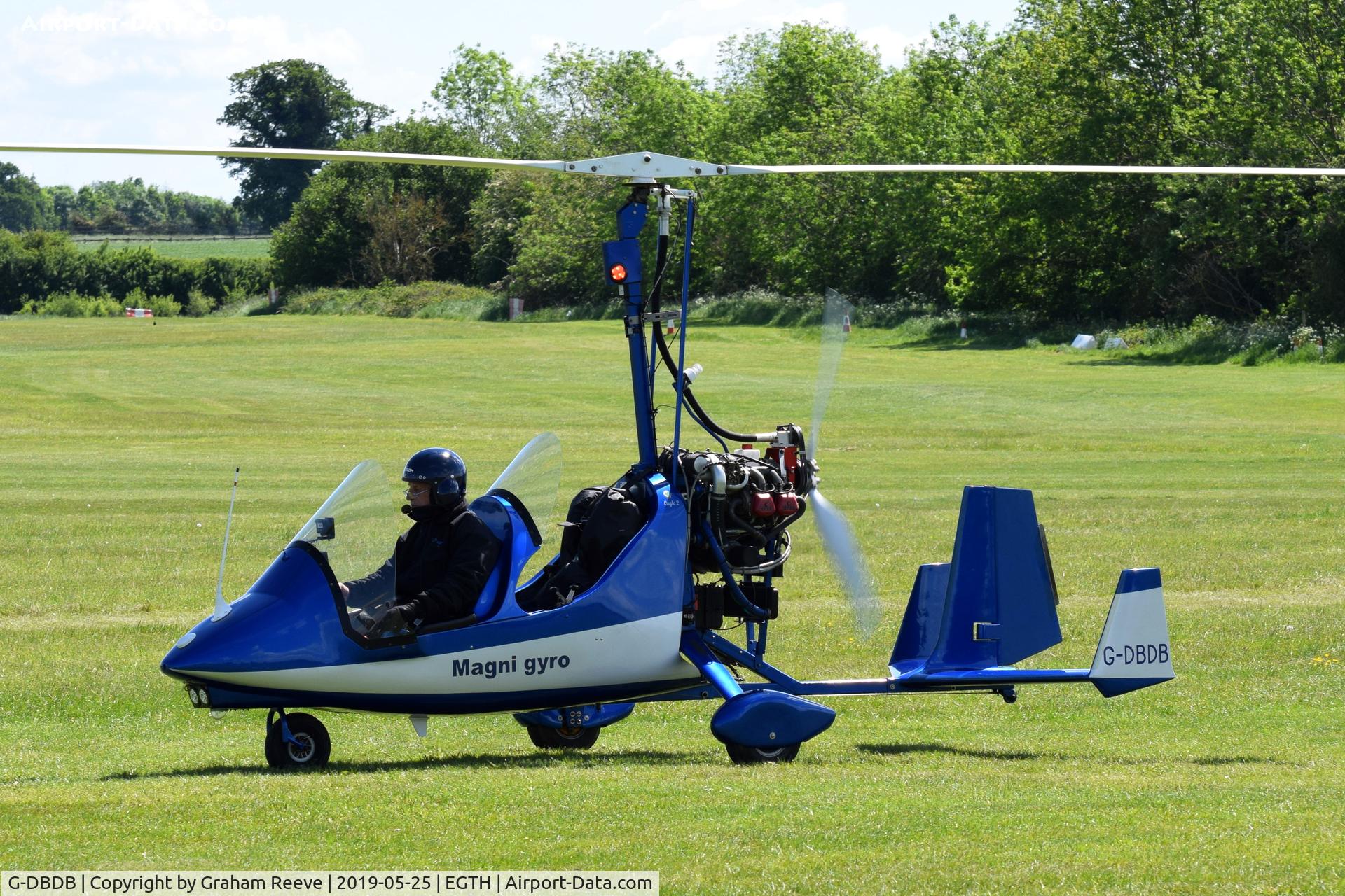 G-DBDB, 2001 VPM M-16 Tandem Trainer C/N PFA G/12-1239, Just landed at Old Warden.