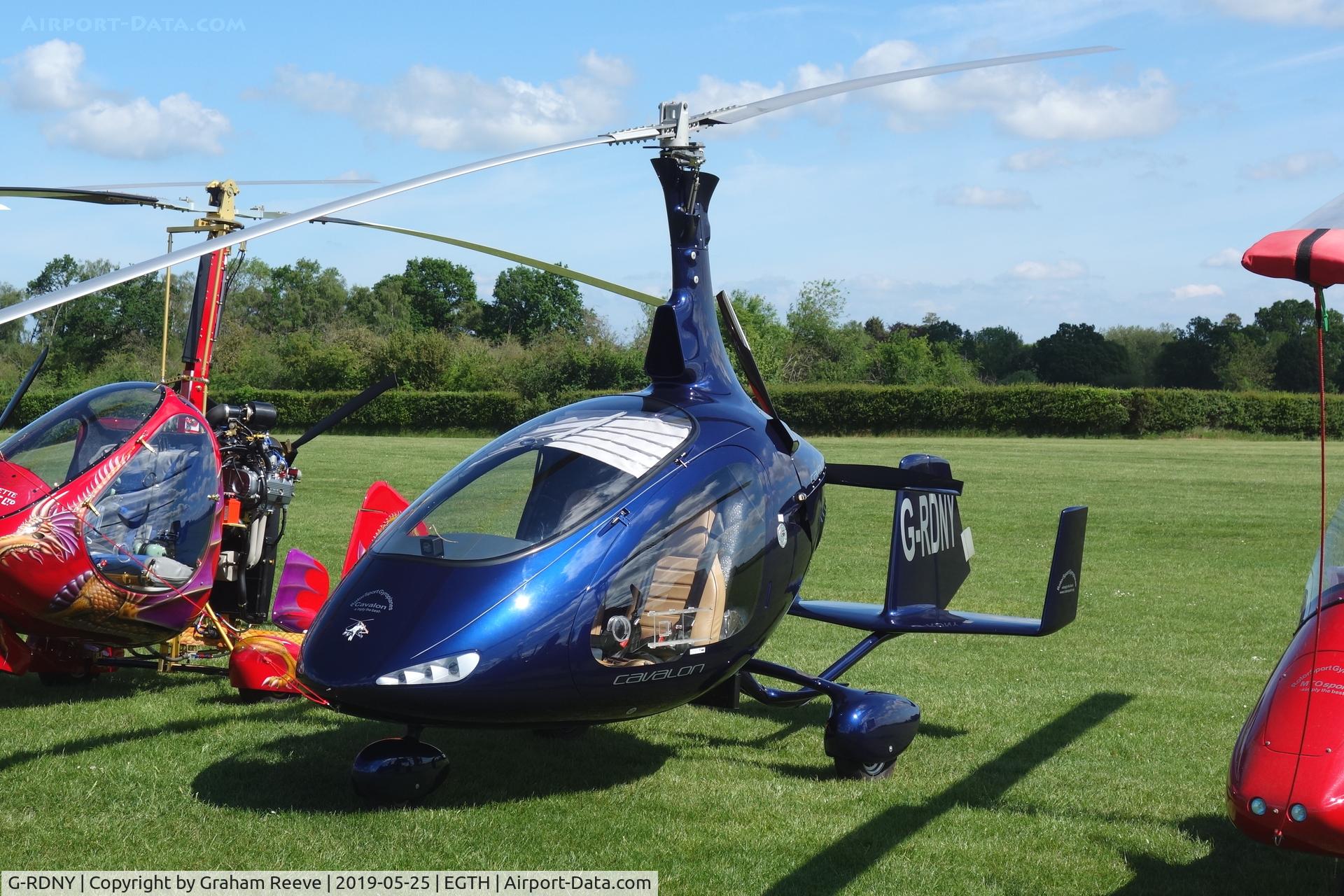 G-RDNY, 2013 Rotorsport UK Cavalon C/N RSUK/CVLN/004, Parked at Old Warden.