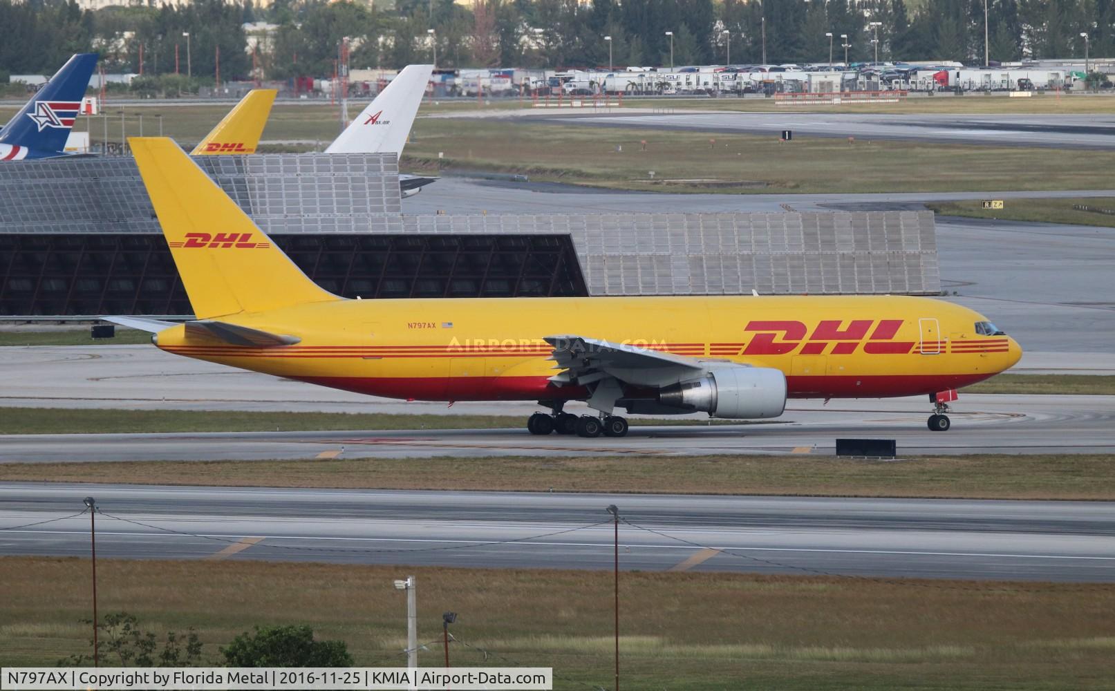 N797AX, 1985 Boeing 767-281 C/N 23147, DHL 767