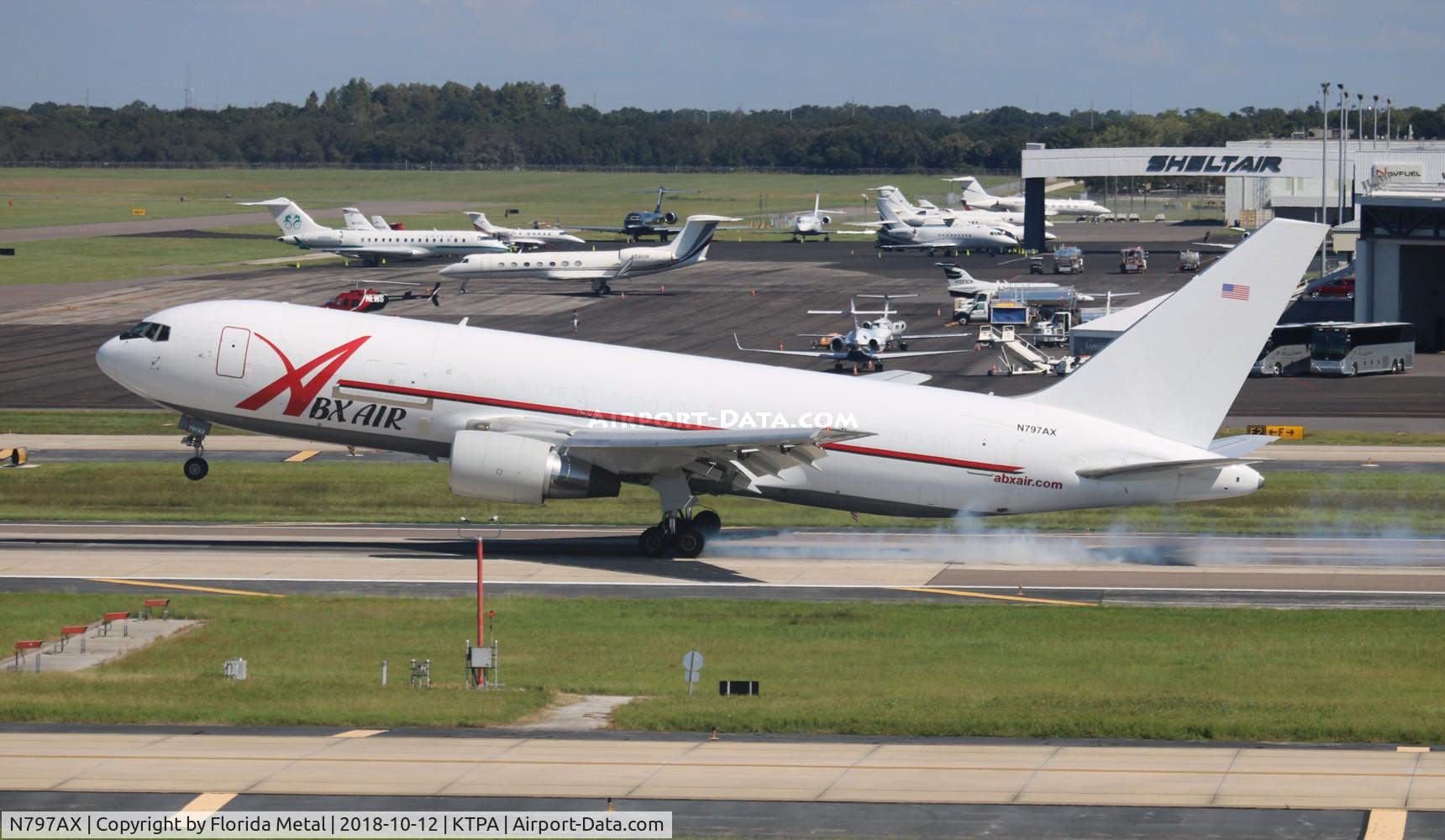 N797AX, 1985 Boeing 767-281 C/N 23147, ABX 767