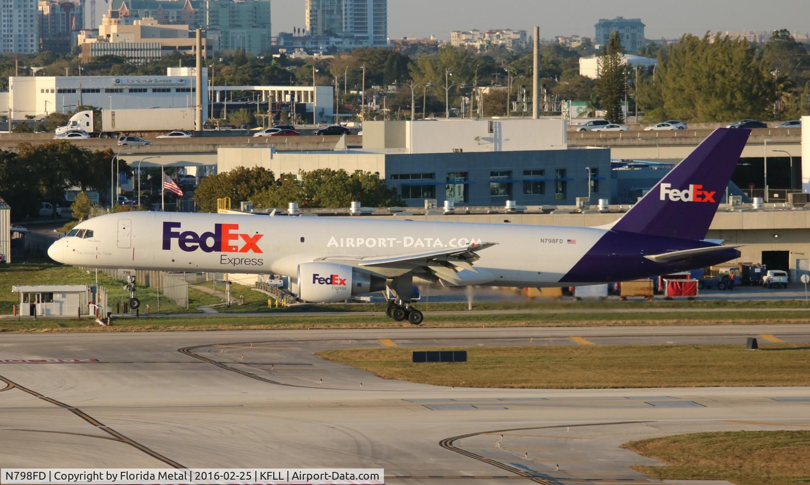 N798FD, 1996 Boeing 757-222(SF) C/N 28144, FedEx