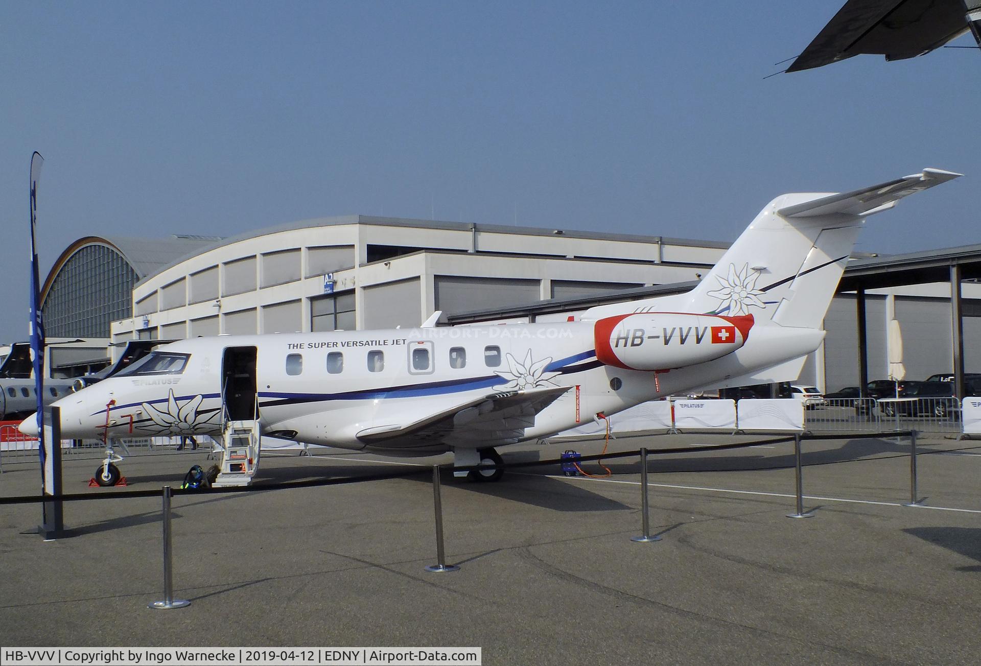 HB-VVV, 2018 Pilatus PC-24 C/N 124, Pilatus PC-24 at the AERO 2019, Friedrichshafen