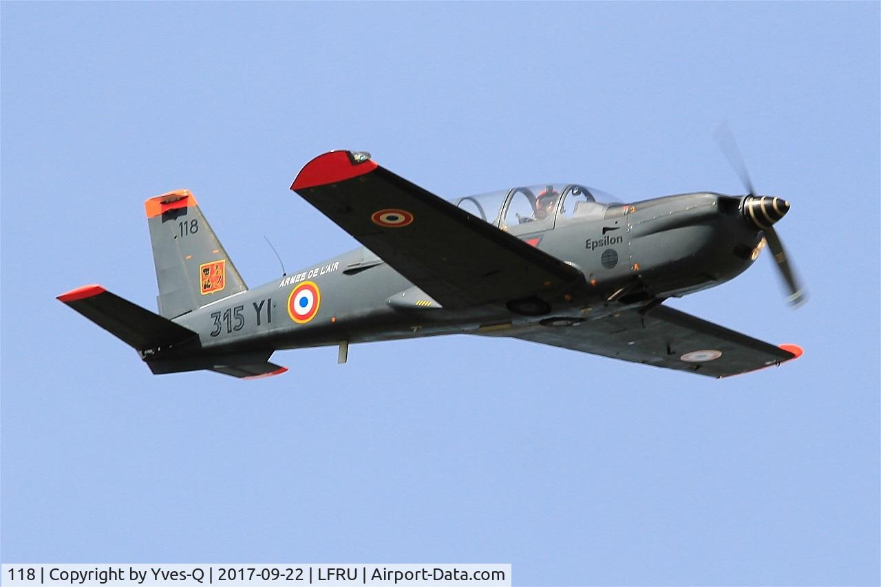 118, Socata TB-30 Epsilon C/N 118, Socata TB-30 Epsilon, On display, Morlaix-Ploujean airport (LFRU-MXN) Air show 2017