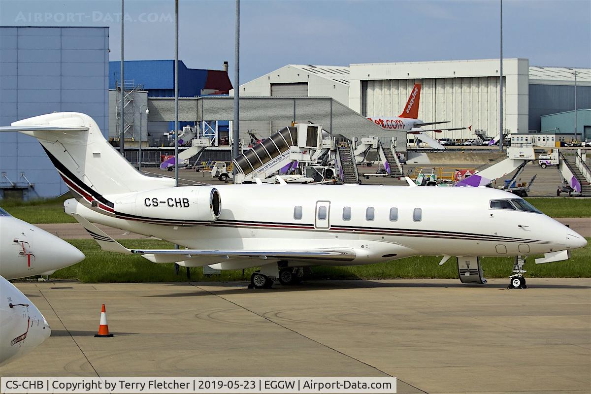 CS-CHB, 2015 Bombardier Challenger 350 (BD-100-1A10) C/N 20553, at Luton