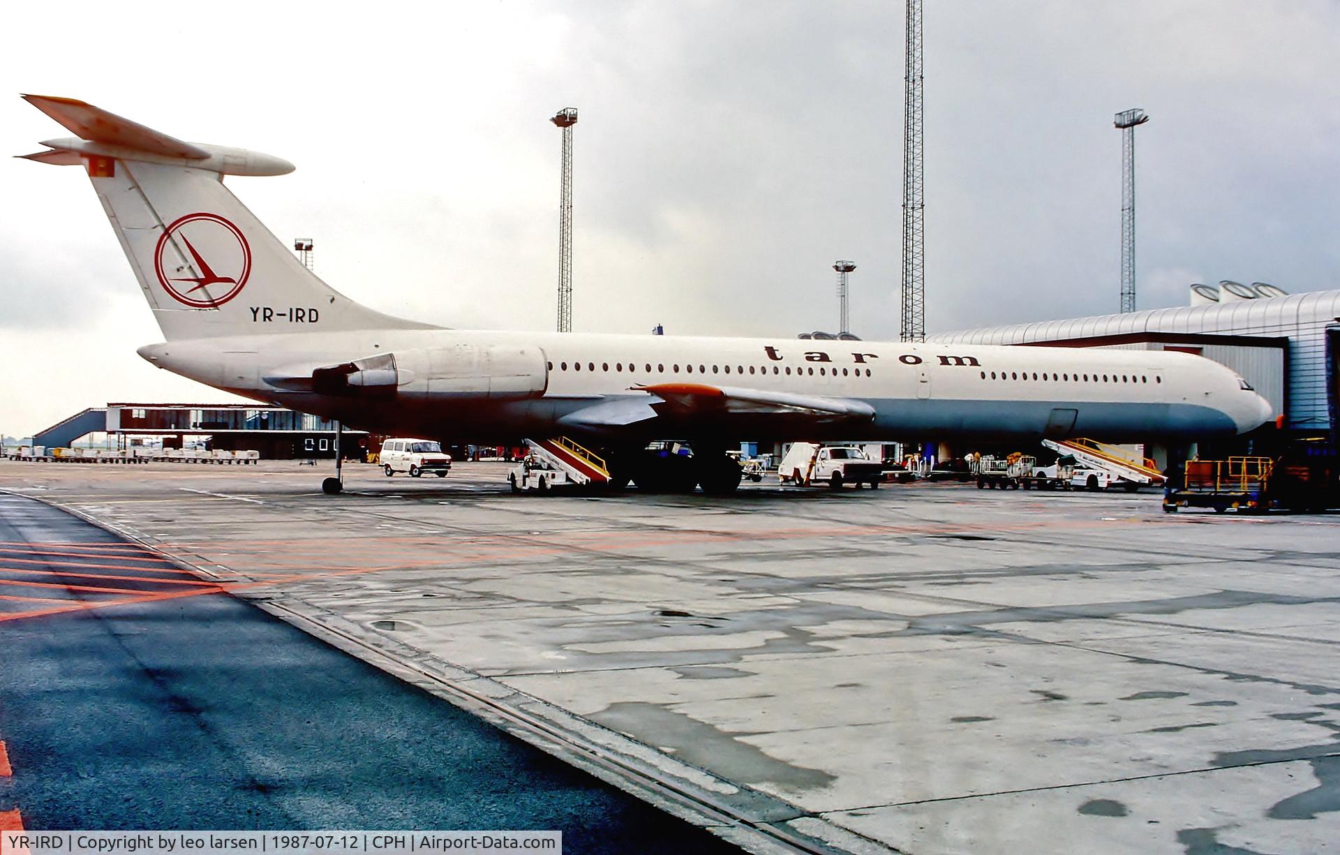 YR-IRD, 1977 Ilyushin Il-62M C/N 4727546, Copenhagen 11.7.1987