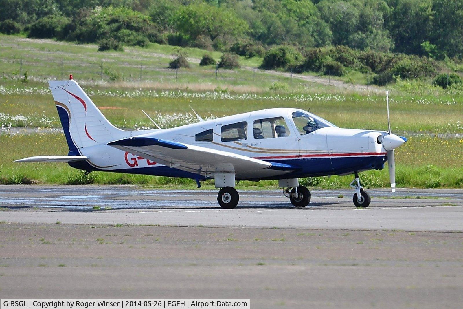 G-BSGL, 1981 Piper PA-28-161 Cherokee Warrior II C/N 28-8116041, Visiting Cherokee Warrior II.