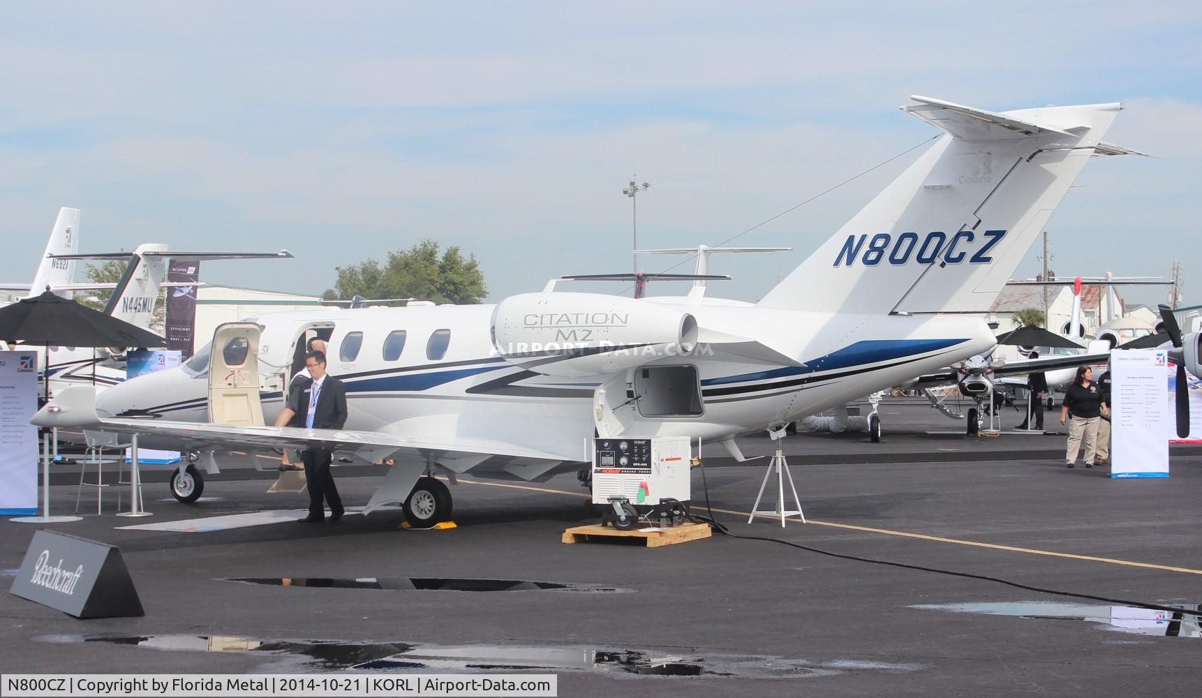 N800CZ, 2014 Cessna 525 Citation M2 C/N 525-0800, Citation M2