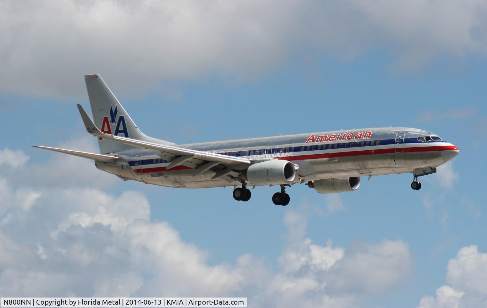 N800NN, 2009 Boeing 737-823 C/N 29564, American