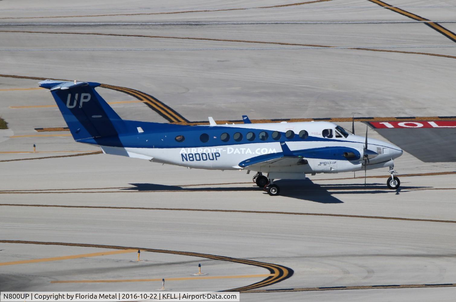 N800UP, 2013 Beechcraft 350i King Air (B300) C/N FL-882, Wheels Up