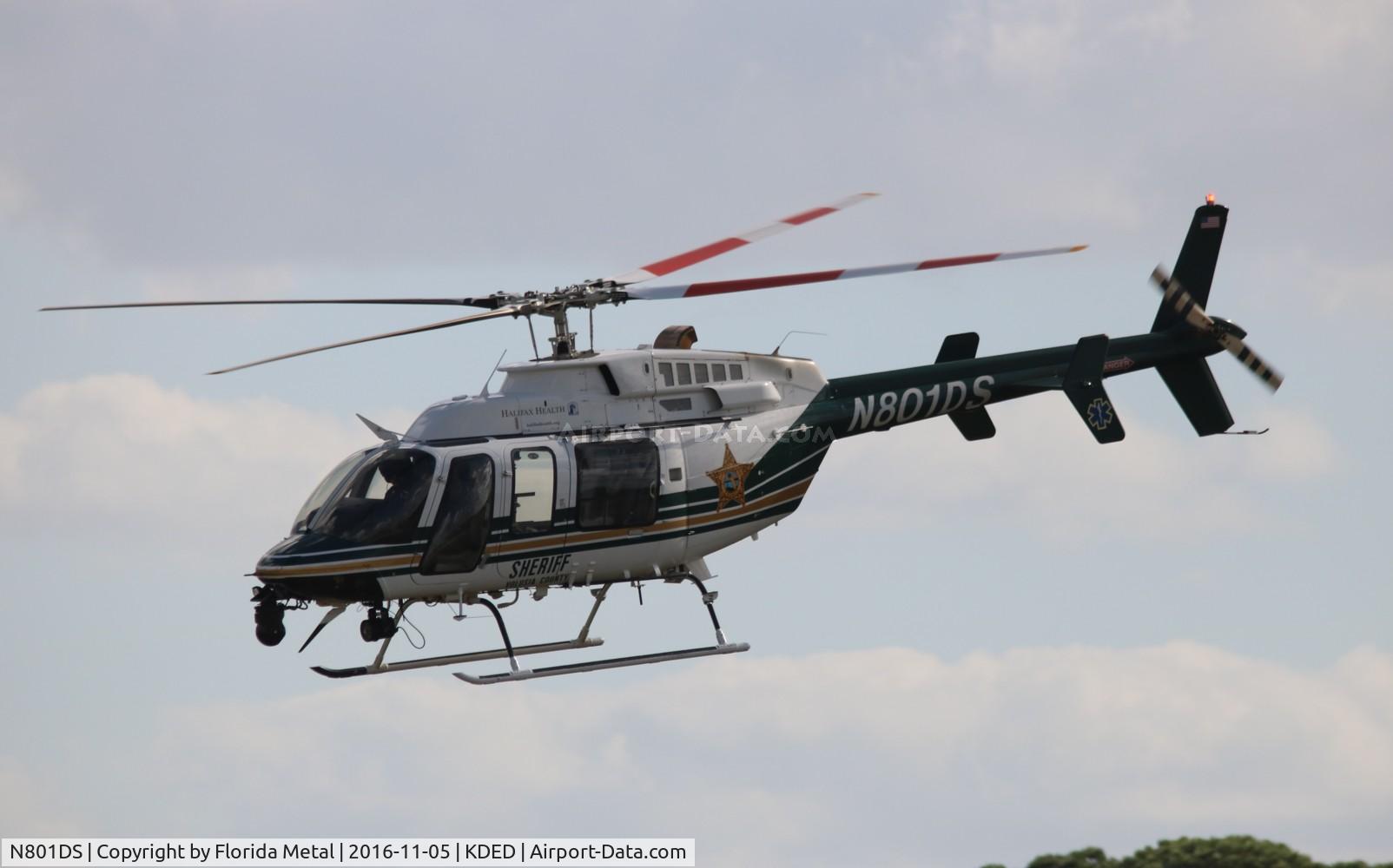 N801DS, 2001 Bell 407 C/N 53977, Volusia county Sheriff