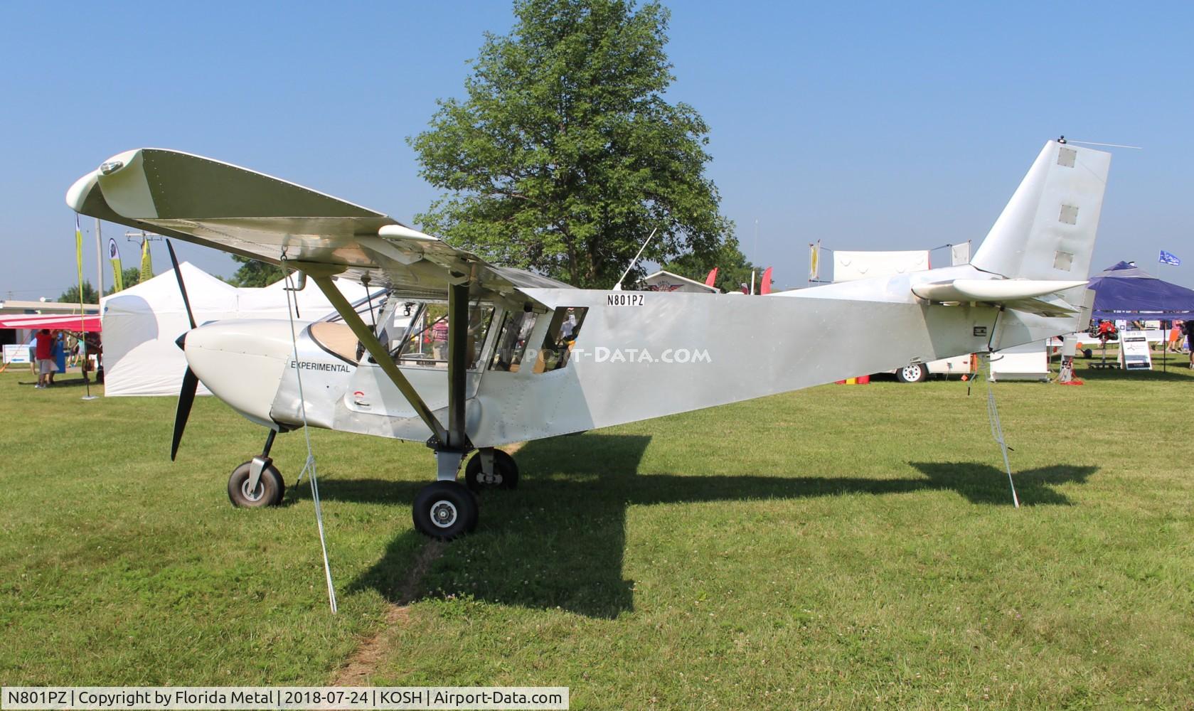 N801PZ, 2017 Zenith STOL CH-801 C/N 8-4758, CH-801
