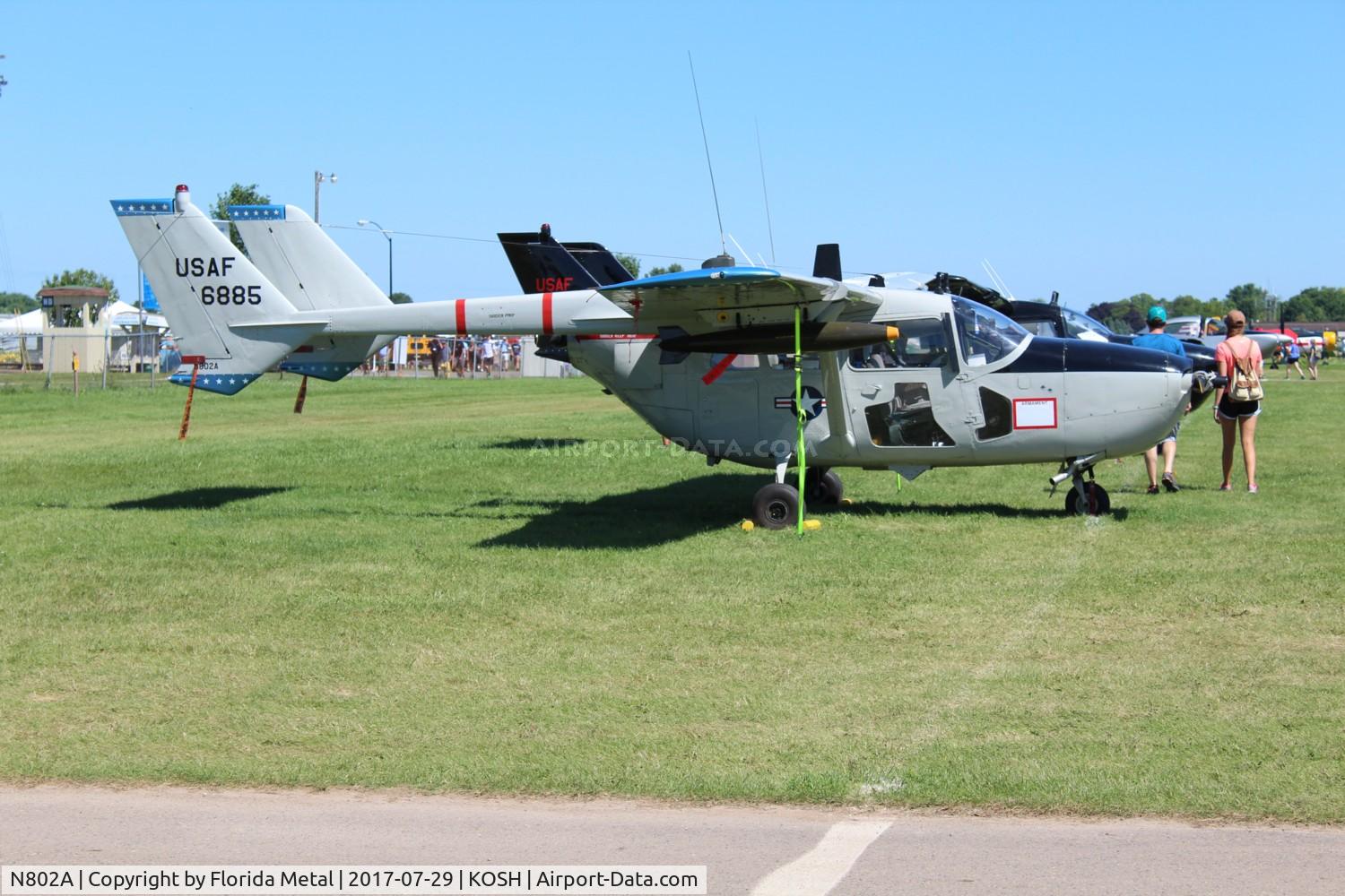 N802A, 1968 Cessna O-2A (M337B) Super Skymaster Super Skymaster C/N 337M-0174, O-2A Skymaster