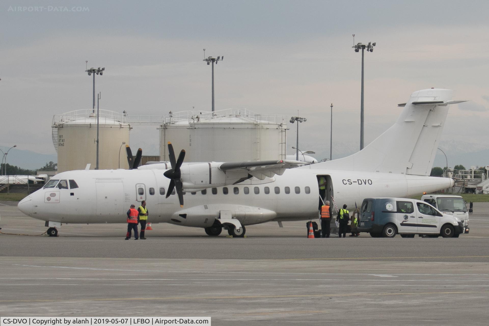 CS-DVO, 1992 ATR 42-320 C/N 337, At Toulouse Blagnac