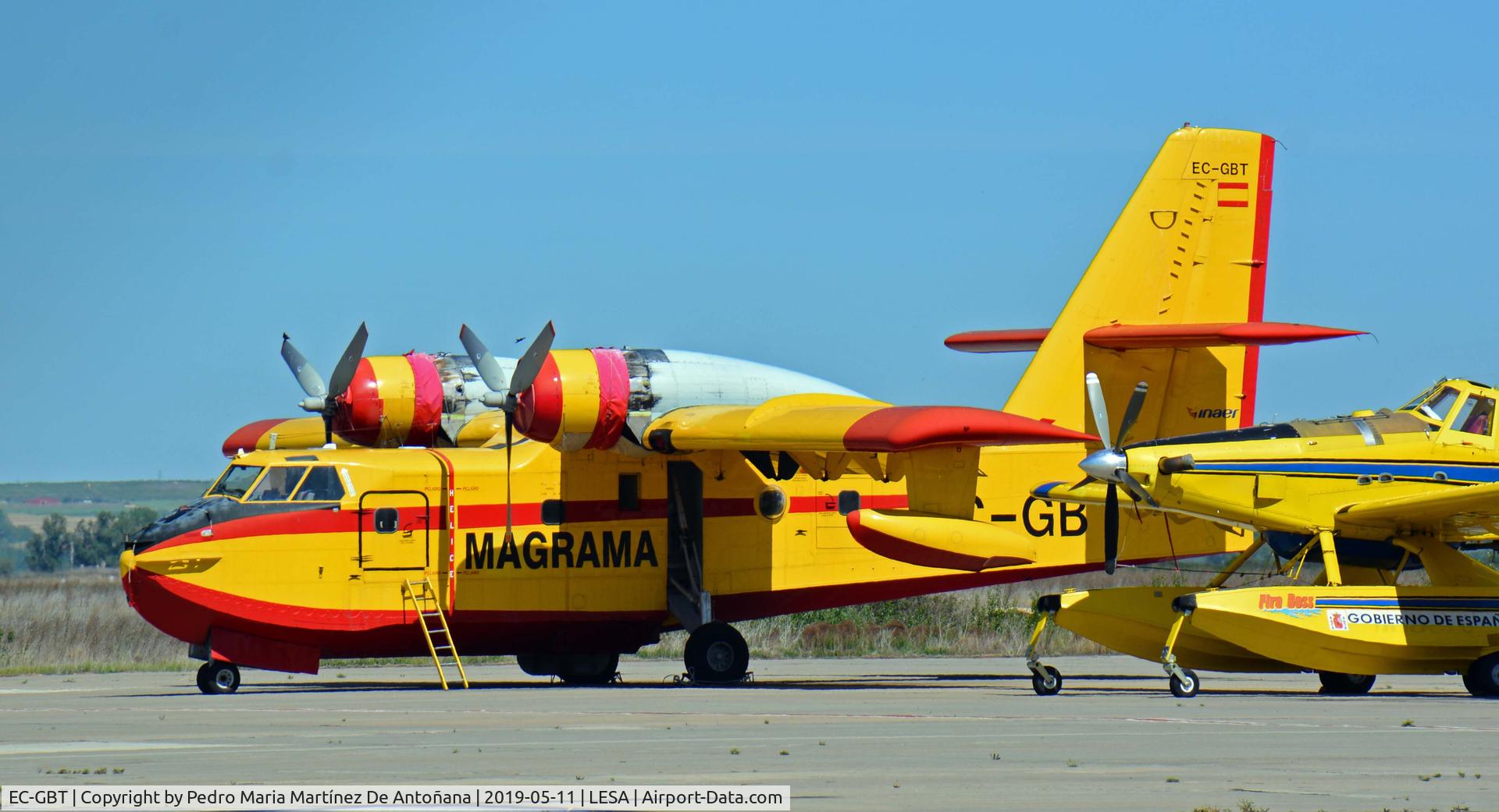 EC-GBT, Canadair CL-215T (CL-215-6B11) C/N 1054, Matacán - Salamaca - Spain