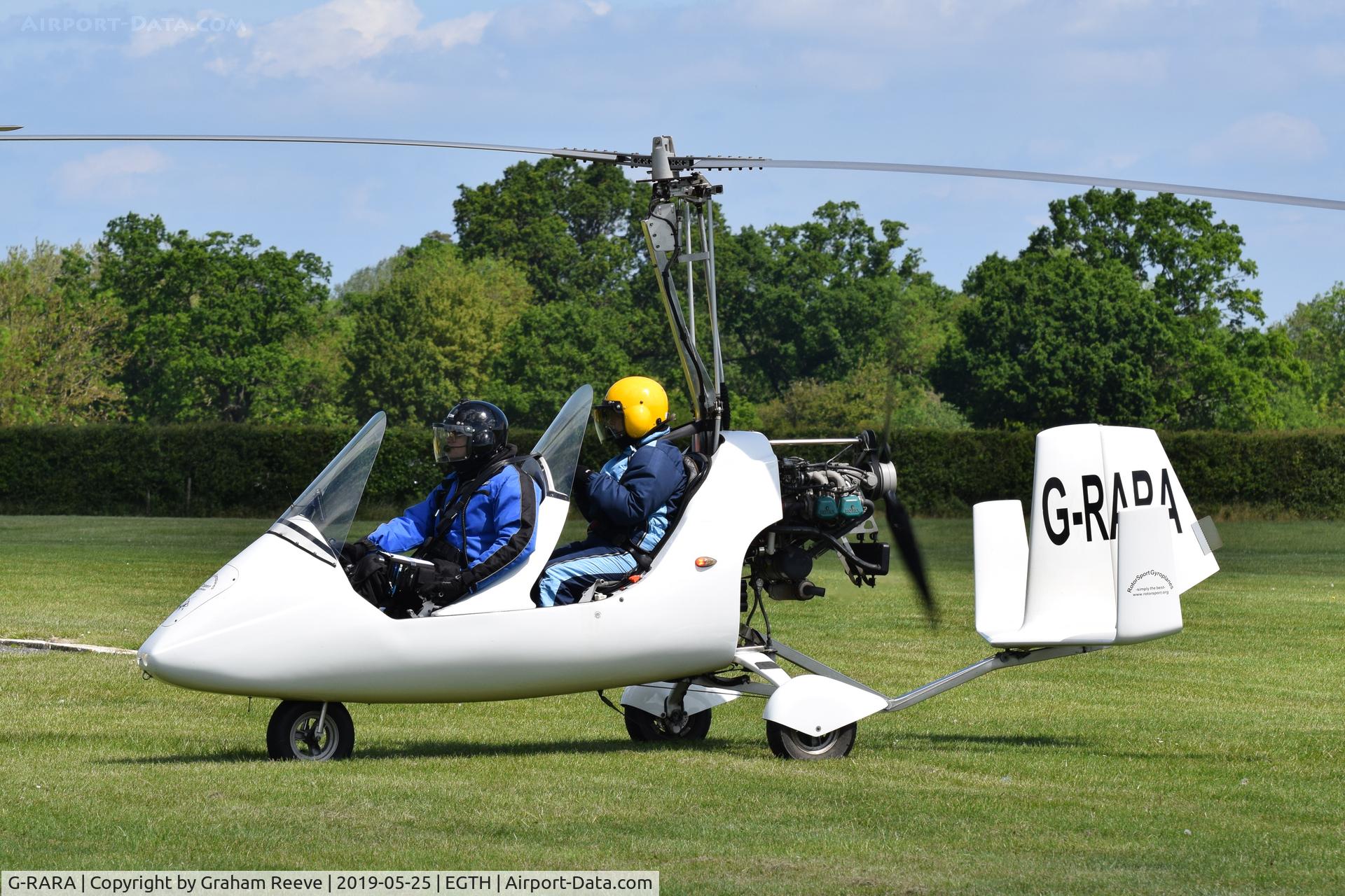 G-RARA, 2013 RotorSport UK MTOsport C/N RSUK/MTOS/048, Just landed at Old Warden.