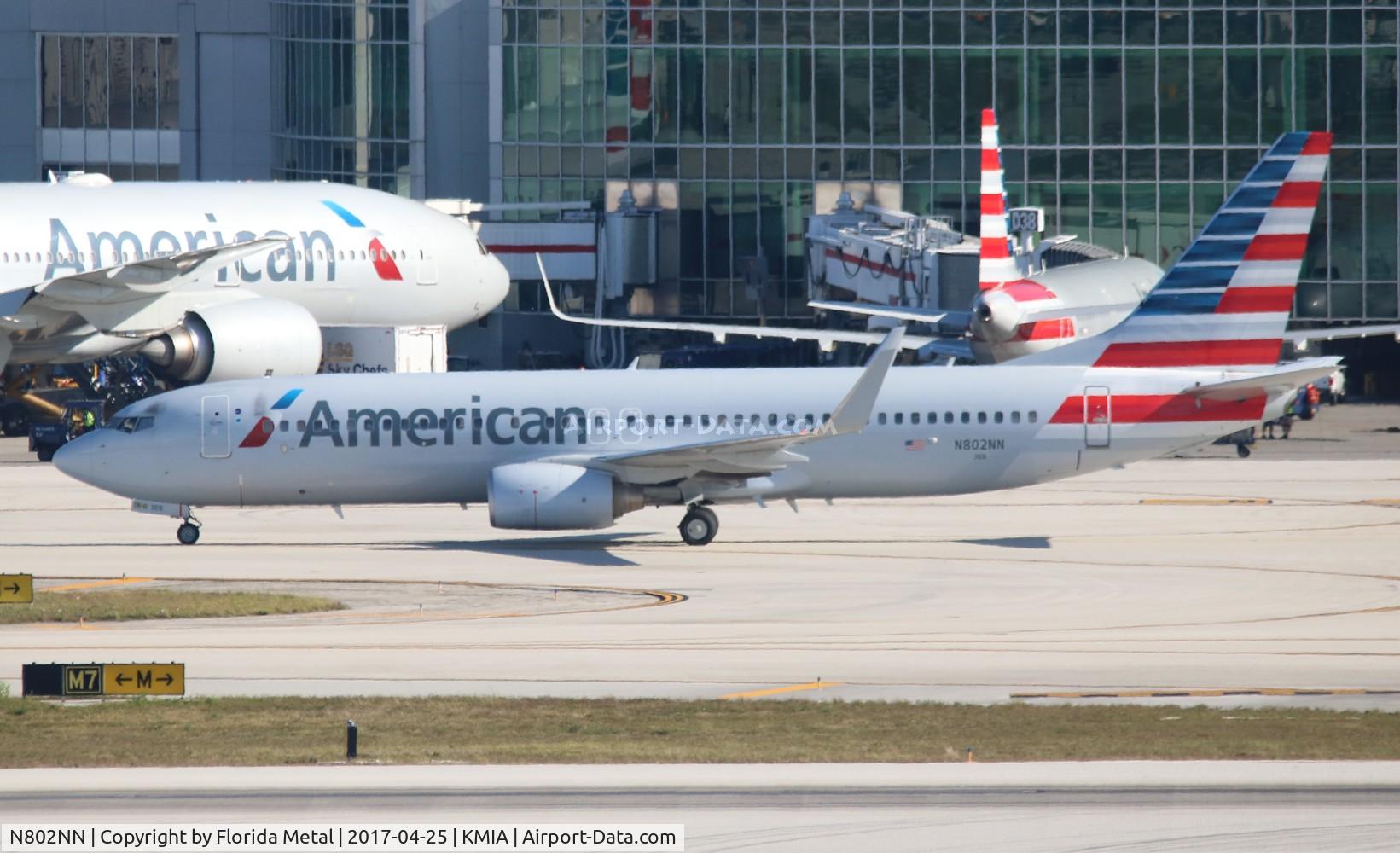 N802NN, 2009 Boeing 737-823 C/N 31073, American 737-823