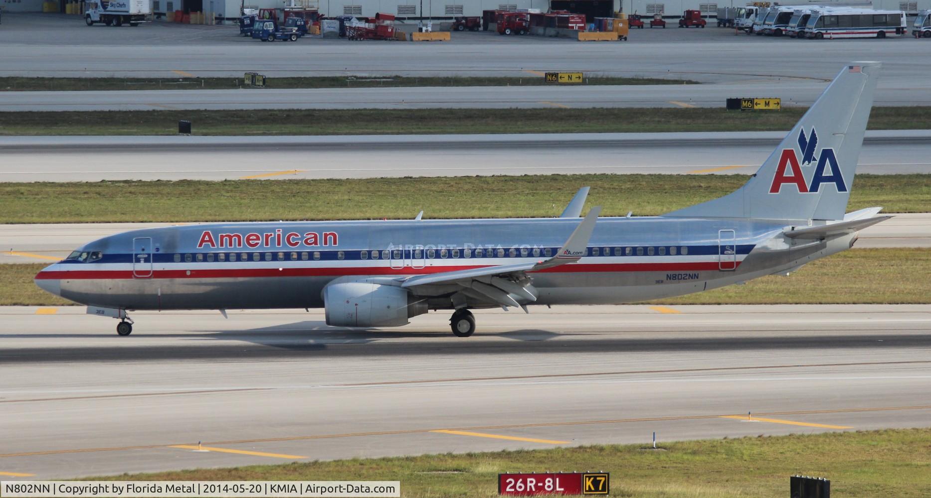 N802NN, 2009 Boeing 737-823 C/N 31073, American