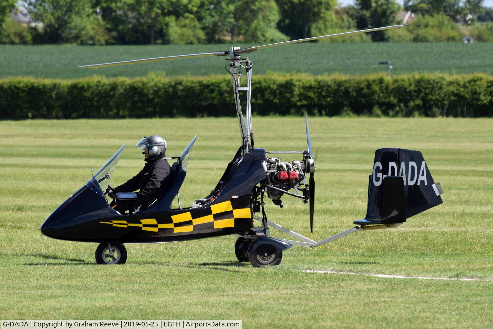 G-DADA, 2008 Rotorsport UK MT-03 C/N RSUK/MT-03/040, Just landed at Old Warden.
