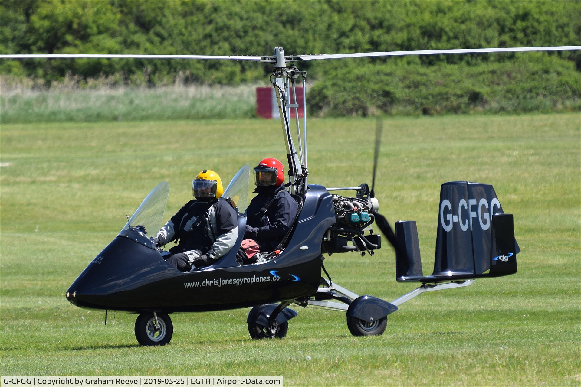 G-CFGG, 2008 Rotorsport UK MT-03 C/N RSUK/MT-03/049, Just landed at Old Warden.