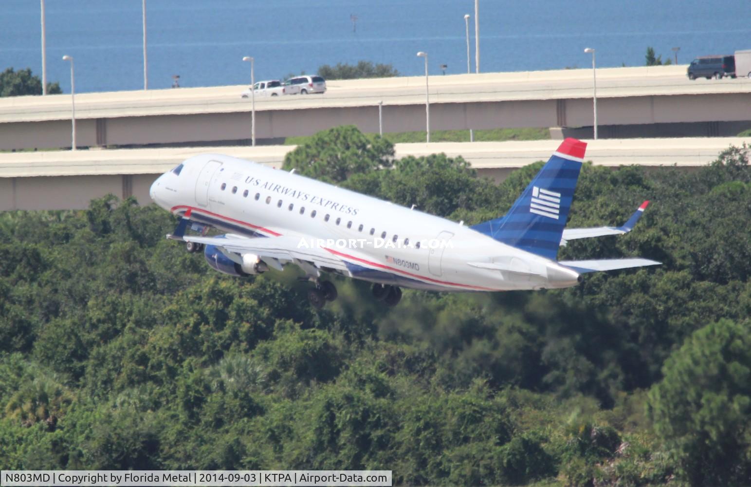 N803MD, 2004 Embraer 170SU (ERJ-170-100SU) C/N 17000015, US Airways