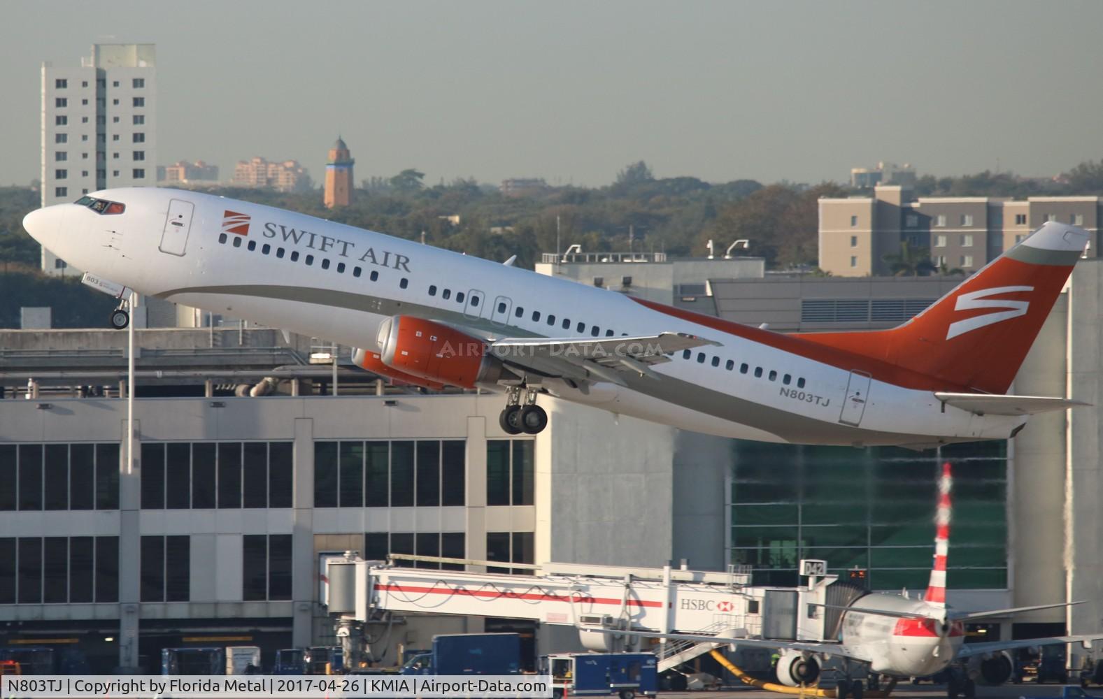 N803TJ, 1993 Boeing 737-45D C/N 27156/2492, Swift Air