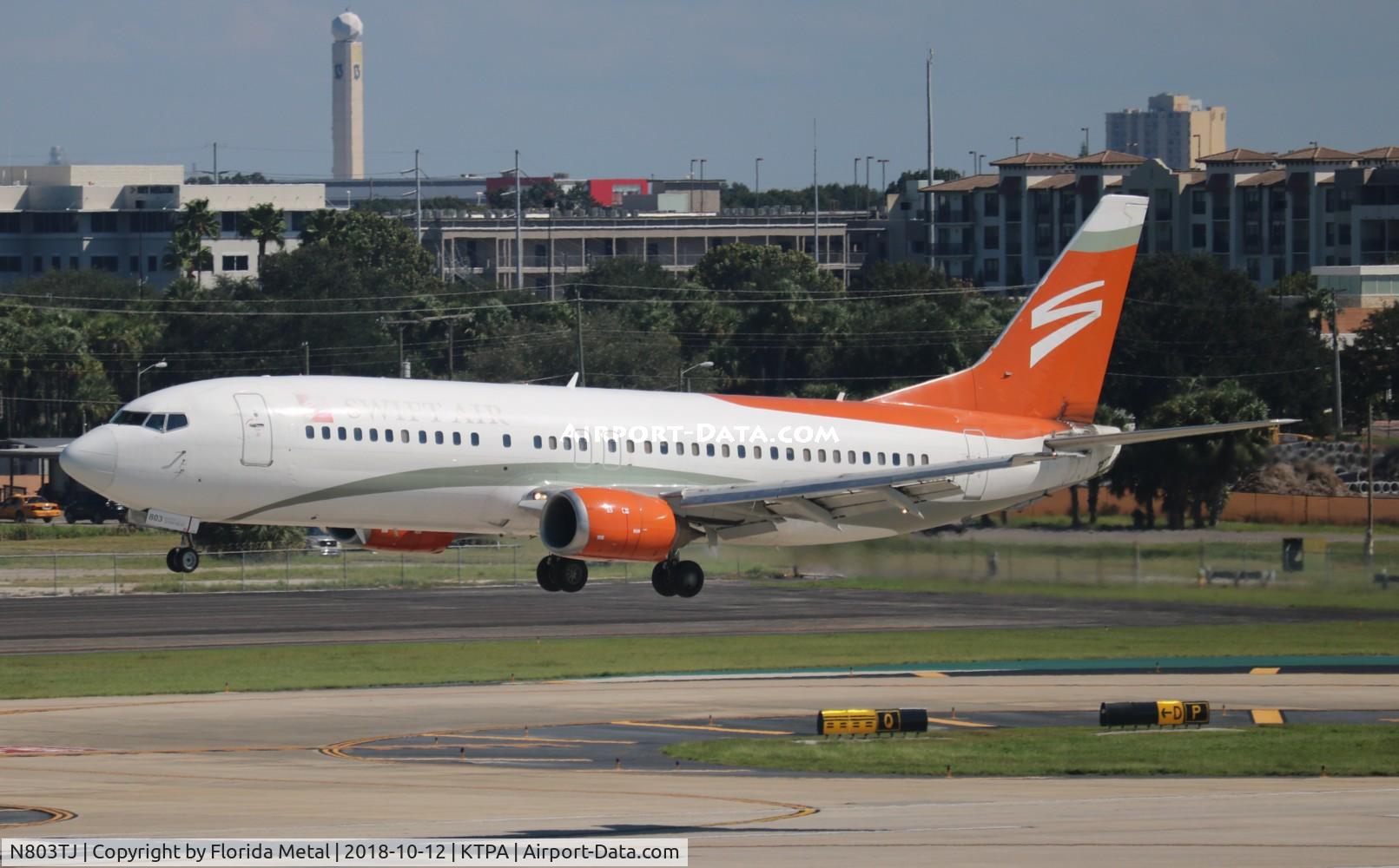 N803TJ, 1993 Boeing 737-45D C/N 27156/2492, Swift Air