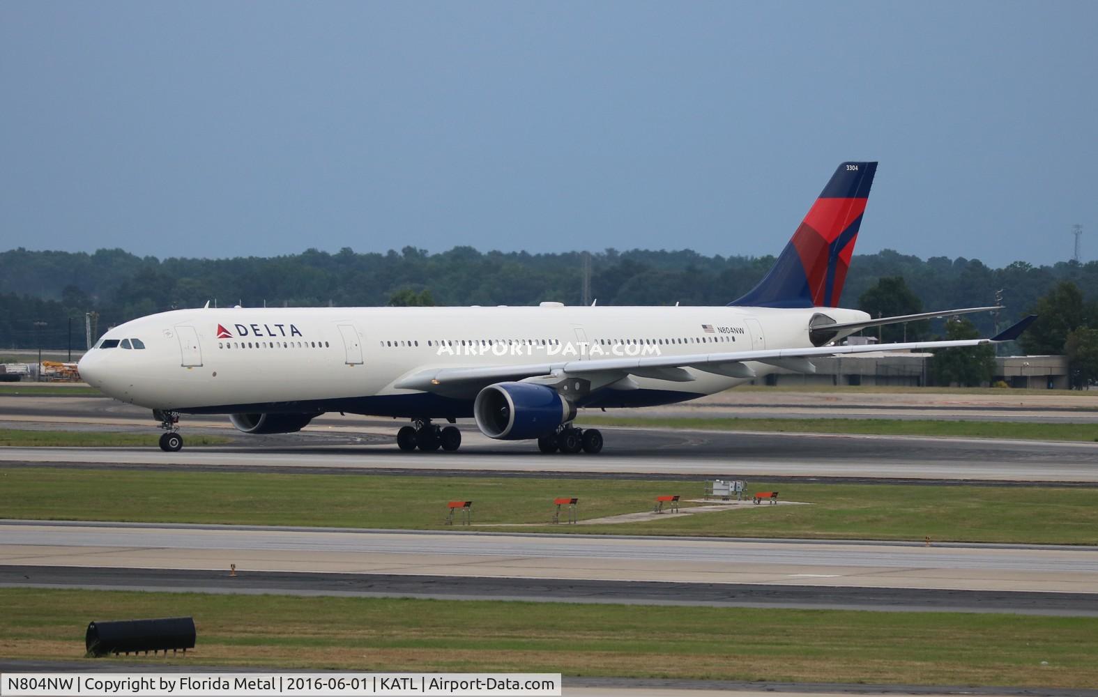 N804NW, 2003 Airbus A330-323 C/N 0549, Delta