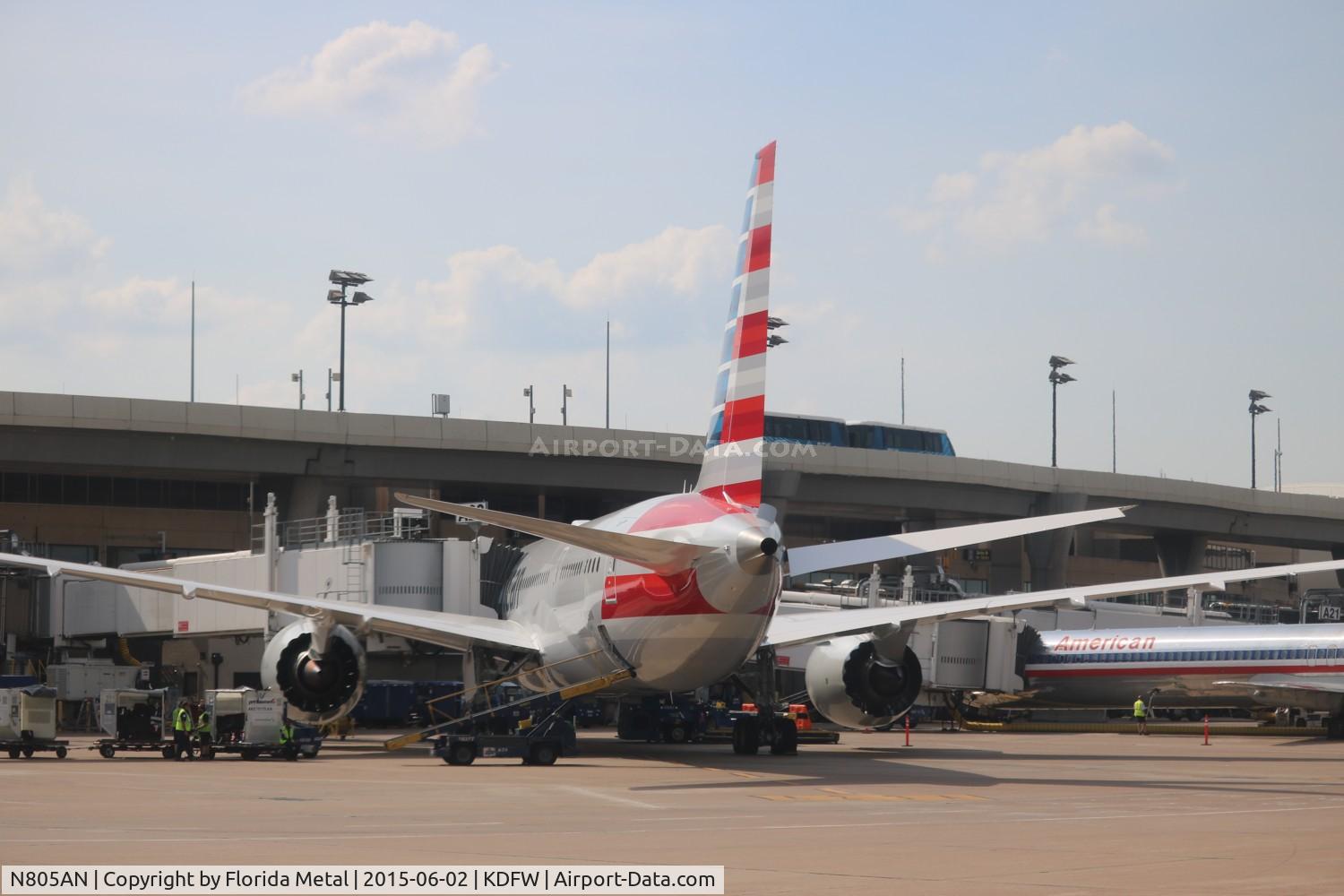 N805AN, 2015 Boeing 787-8 Dreamliner C/N 40623, American