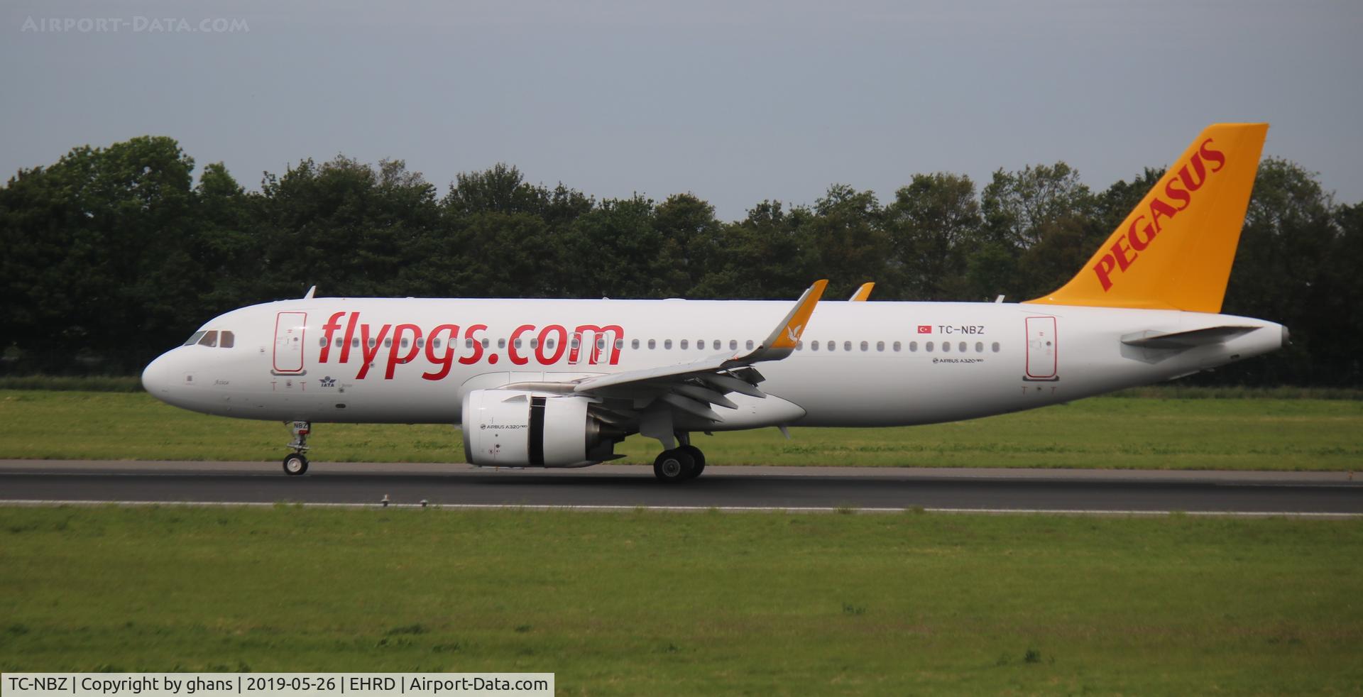 TC-NBZ, 2019 Airbus A320-251NEO C/N 8792, First visit @ EHRD