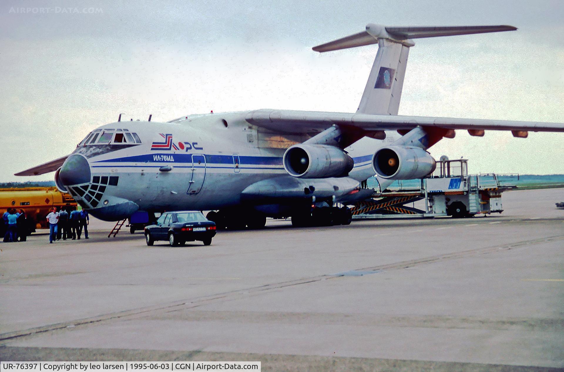 UR-76397, 1984 Ilyushin Il-76MD C/N 00434 51517, Colone 3.6.1995