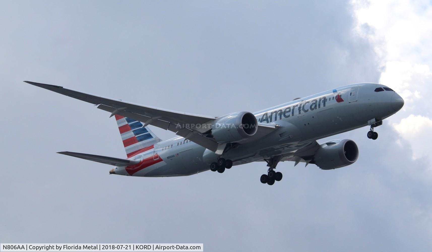 N806AA, 2015 Boeing 787-8 Dreamliner C/N 40624, American