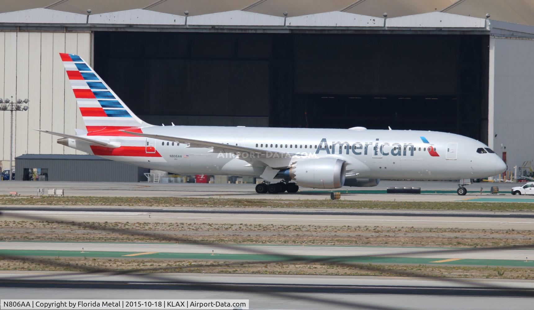 N806AA, 2015 Boeing 787-8 Dreamliner C/N 40624, American