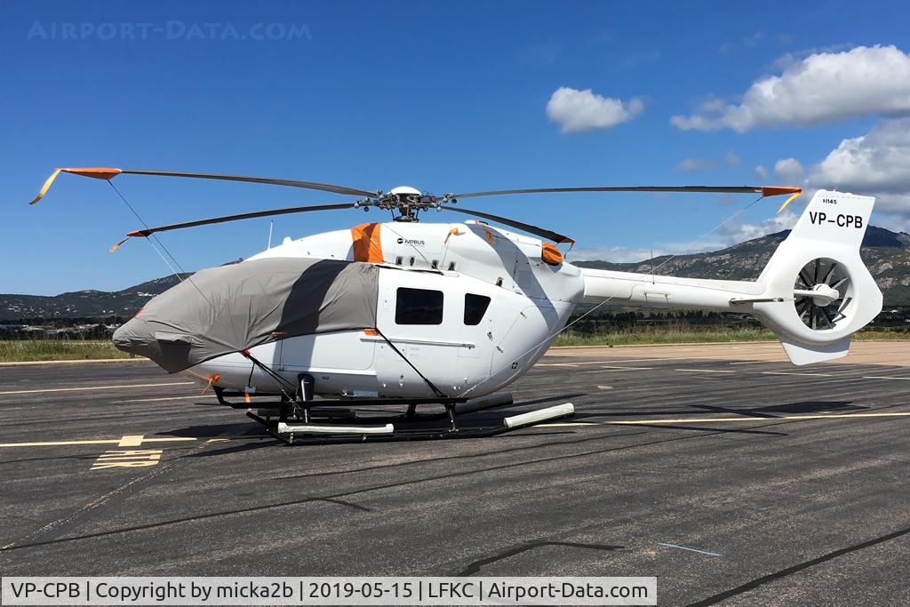 VP-CPB, 2015 Airbus Helicopters H-145 (BK-117D-2) C/N 20028, Parked