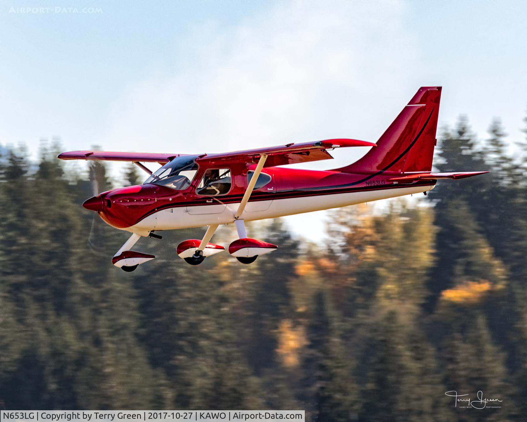 N653LG, 2016 Glasair GS-2 Sportsman C/N 7439, KAWO