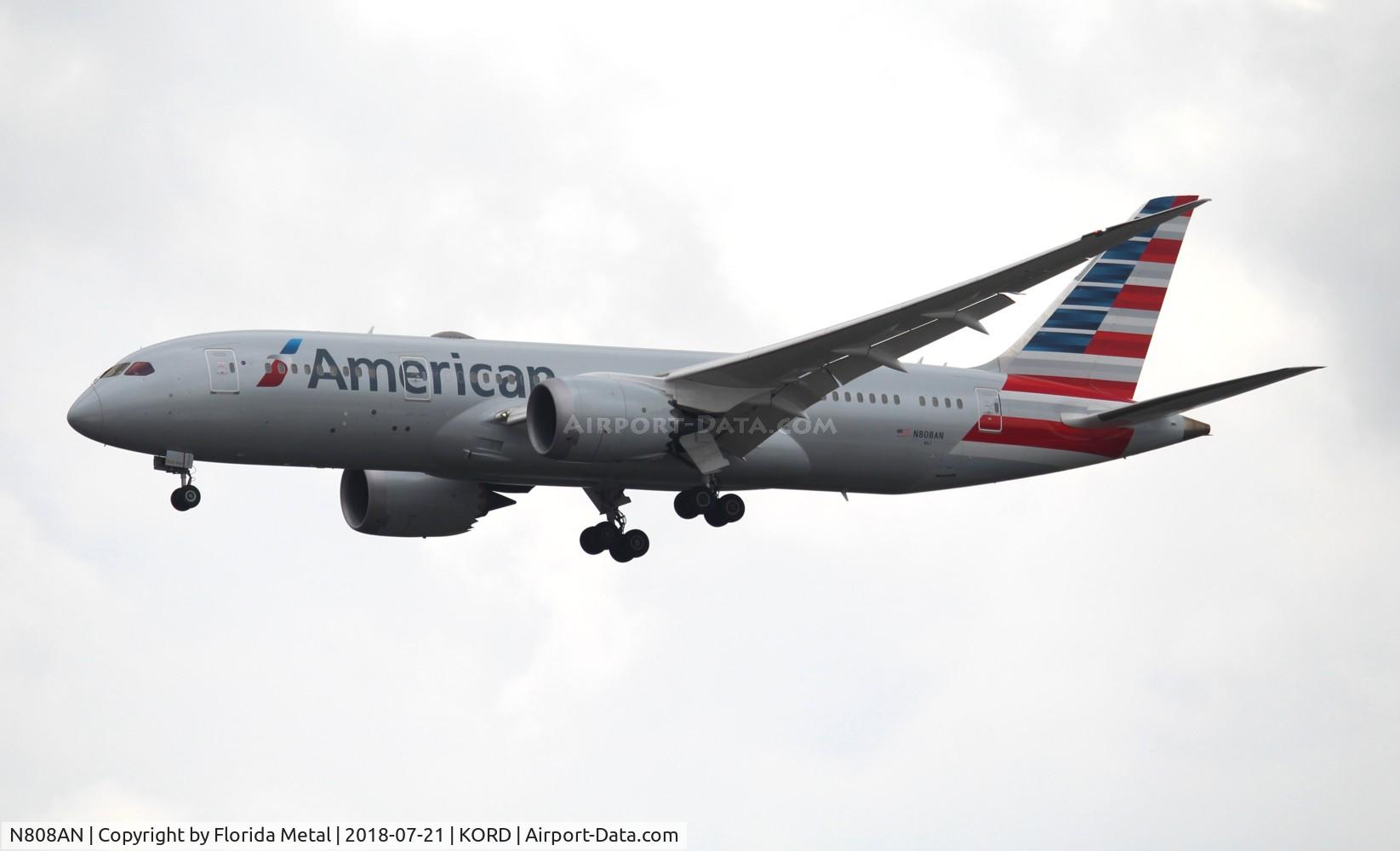 N808AN, 2015 Boeing 787-8 Dreamliner C/N 40626, American