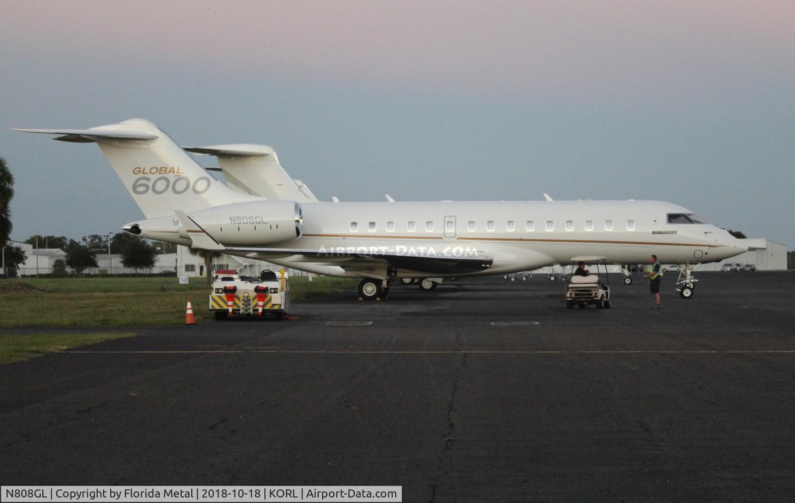 N808GL, 2017 Bombardier BD 700-1A10 Global 6000 C/N 9008, Global 6000