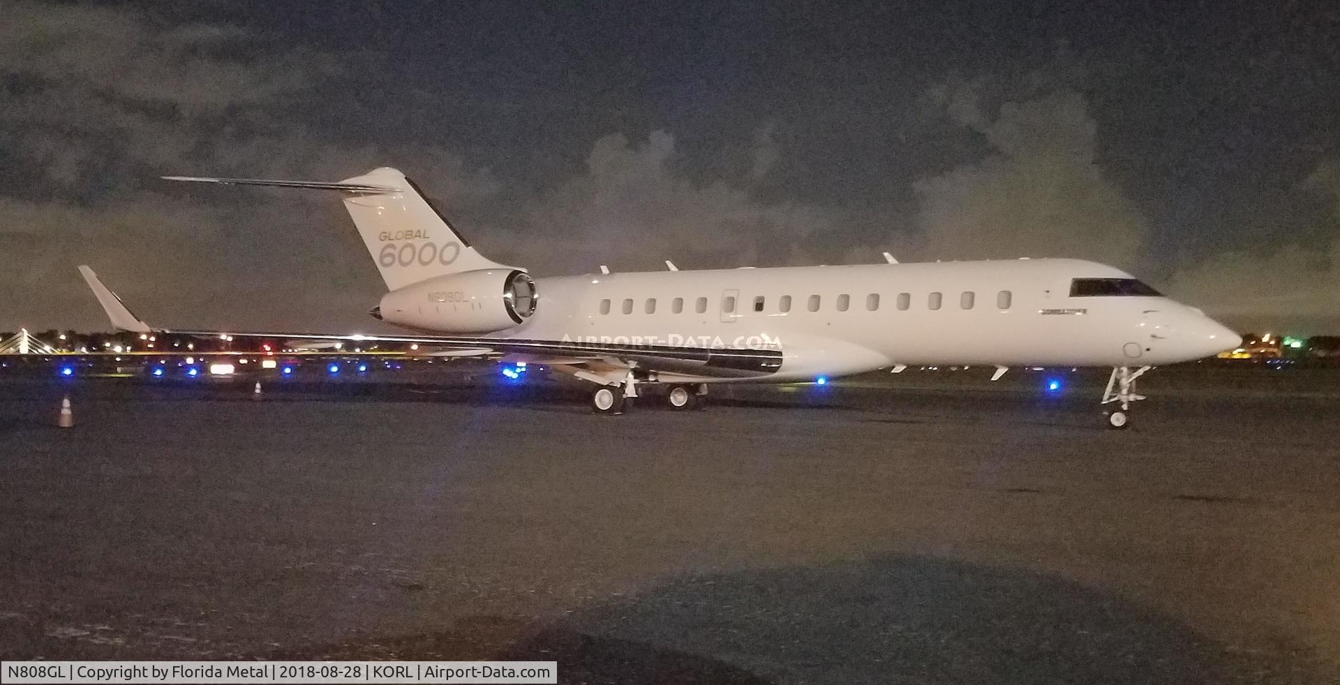 N808GL, 2017 Bombardier BD 700-1A10 Global 6000 C/N 9008, Global 6000