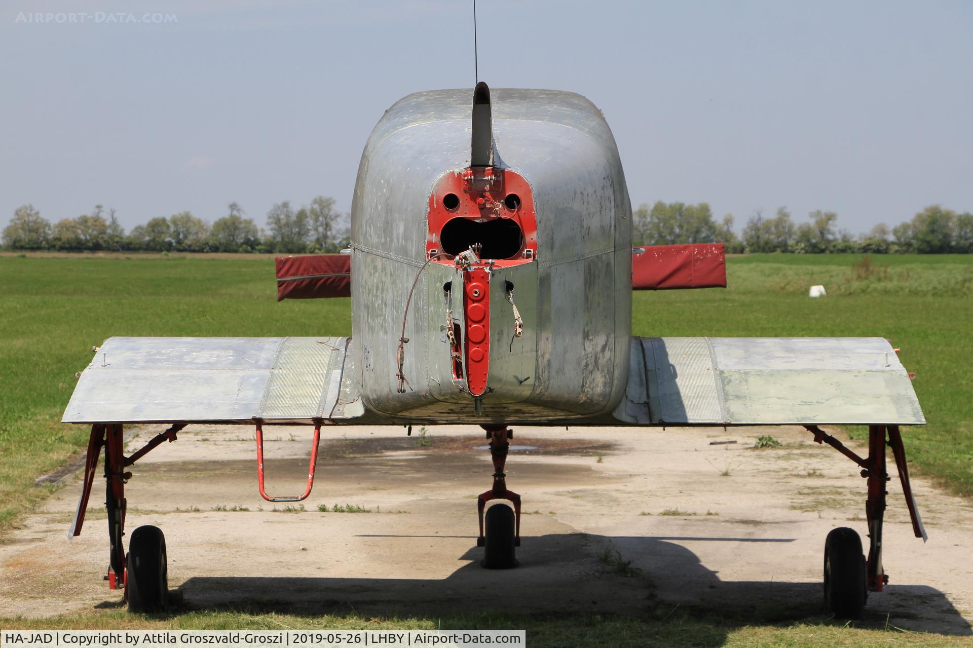 HA-JAD, 1975 Yakovlev Yak-18T C/N 5200509, LHBY - Böny Airport, Hungary